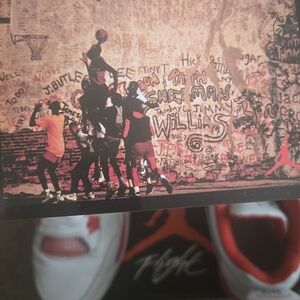 Air Jordan Retro 4 Alternate 89 Athletic Shoes In Bold Red & White Size 13